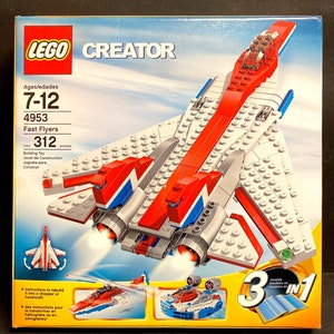 Aktiv Permanent Cordelia Lego Creator FAST FLYERS 4953 3 in 1 Jet Chopper - Etsy