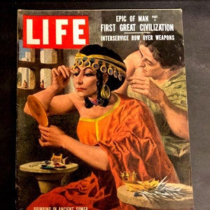 Vintage Life Magazine June 4, 1956 Ancient Sumer,Weapons, Vintage Ads & Much More!