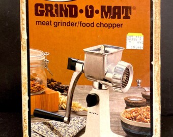Rival Grind O Matic Meat Grinder X Blade By Lauraslastditch On Zibbet