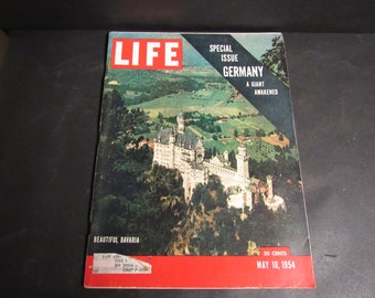 Vintage Life Magazine May 10, 1954 Special Issue Of GERMANY Ads & More!