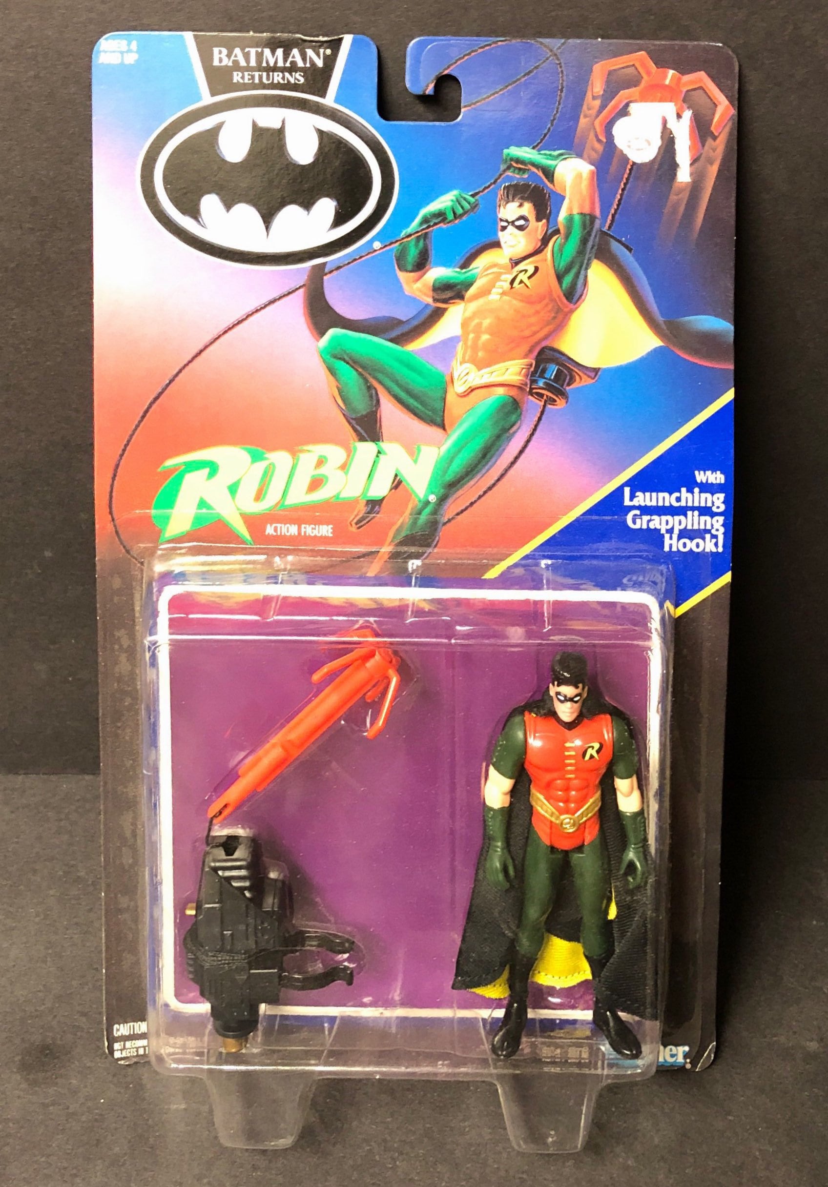 ROBIN BATMAN RETURNS Action Figure Launching Grappling Hook - Etsy