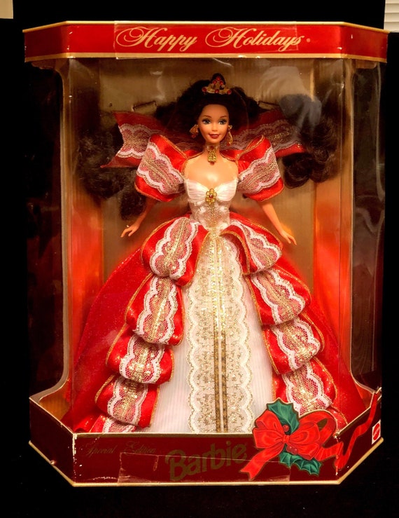 NIB Happy Holiday SE Barbie 1997