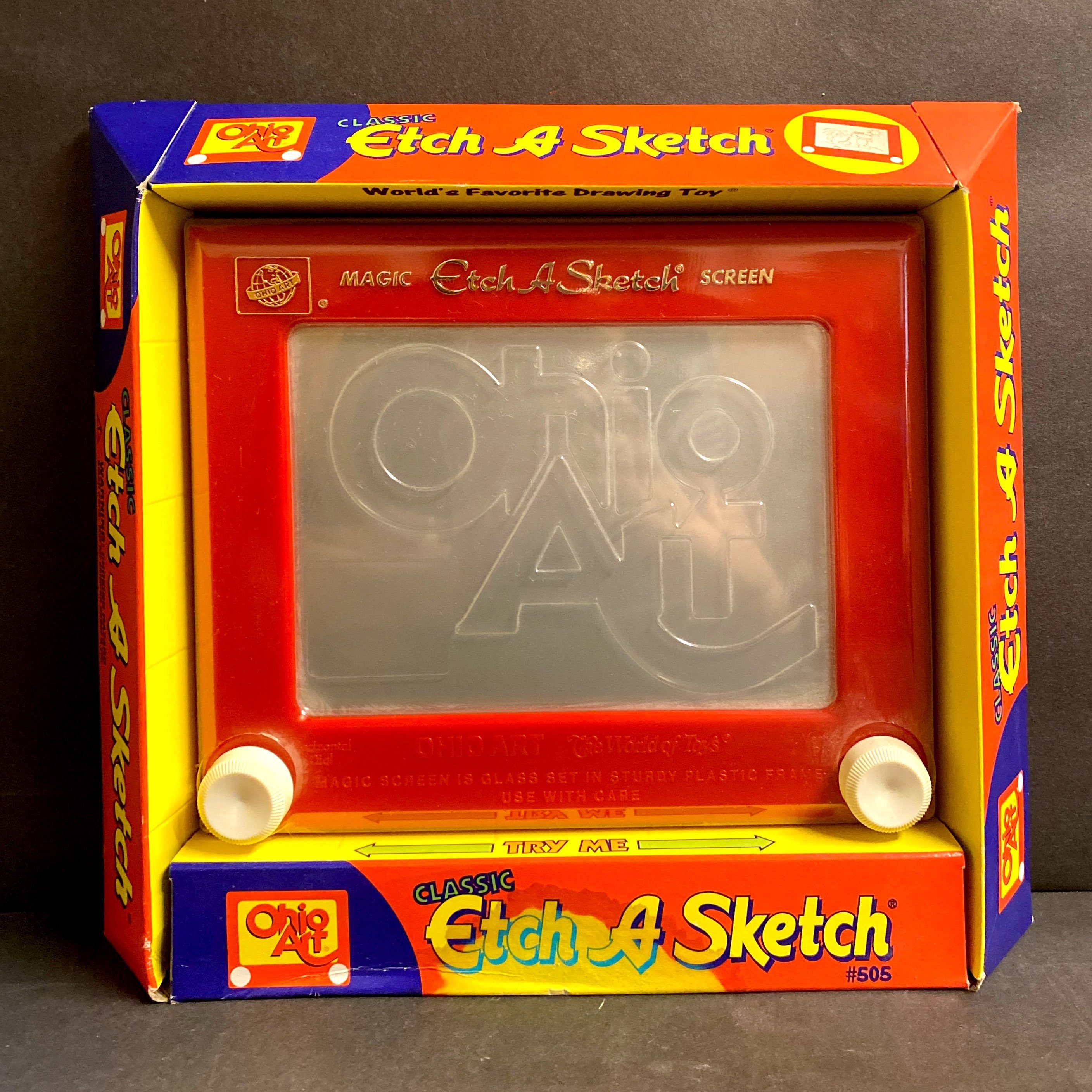 Vintage Ohio Art Etch A Sketch 505 NIB Etsy