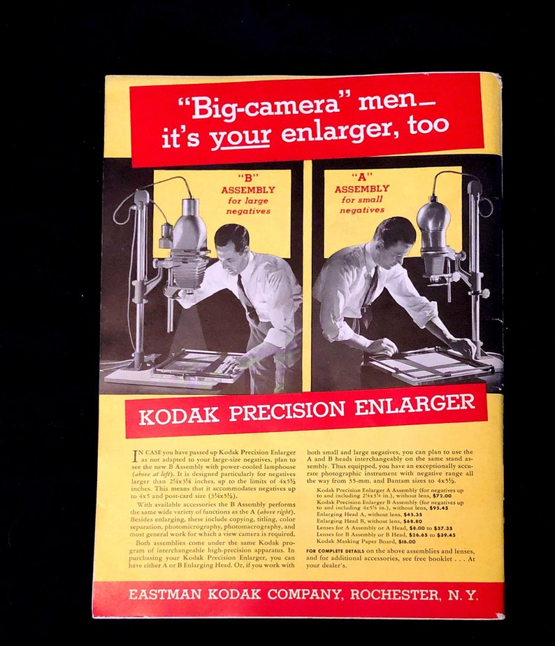 Vintage U.S.Camera Magazine 1942 Great Ads! Photography /& Much More