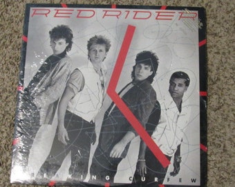 Vintage 1984 12" RED RIDER "Breaking Curfew" Pop Rock Orig. Vinyl Factory SEALED!