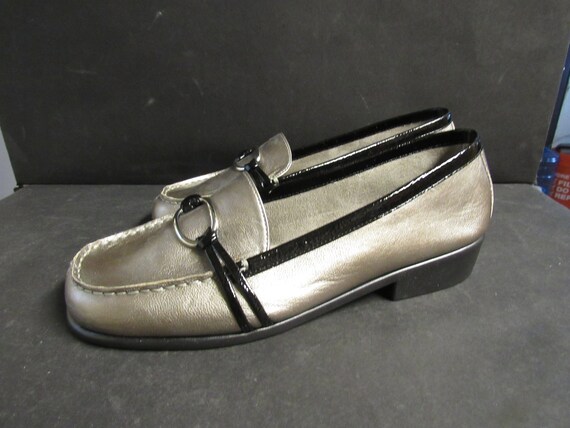 Women's AEROSOLES "Dubious" Loafer Silver Combo #… - image 3