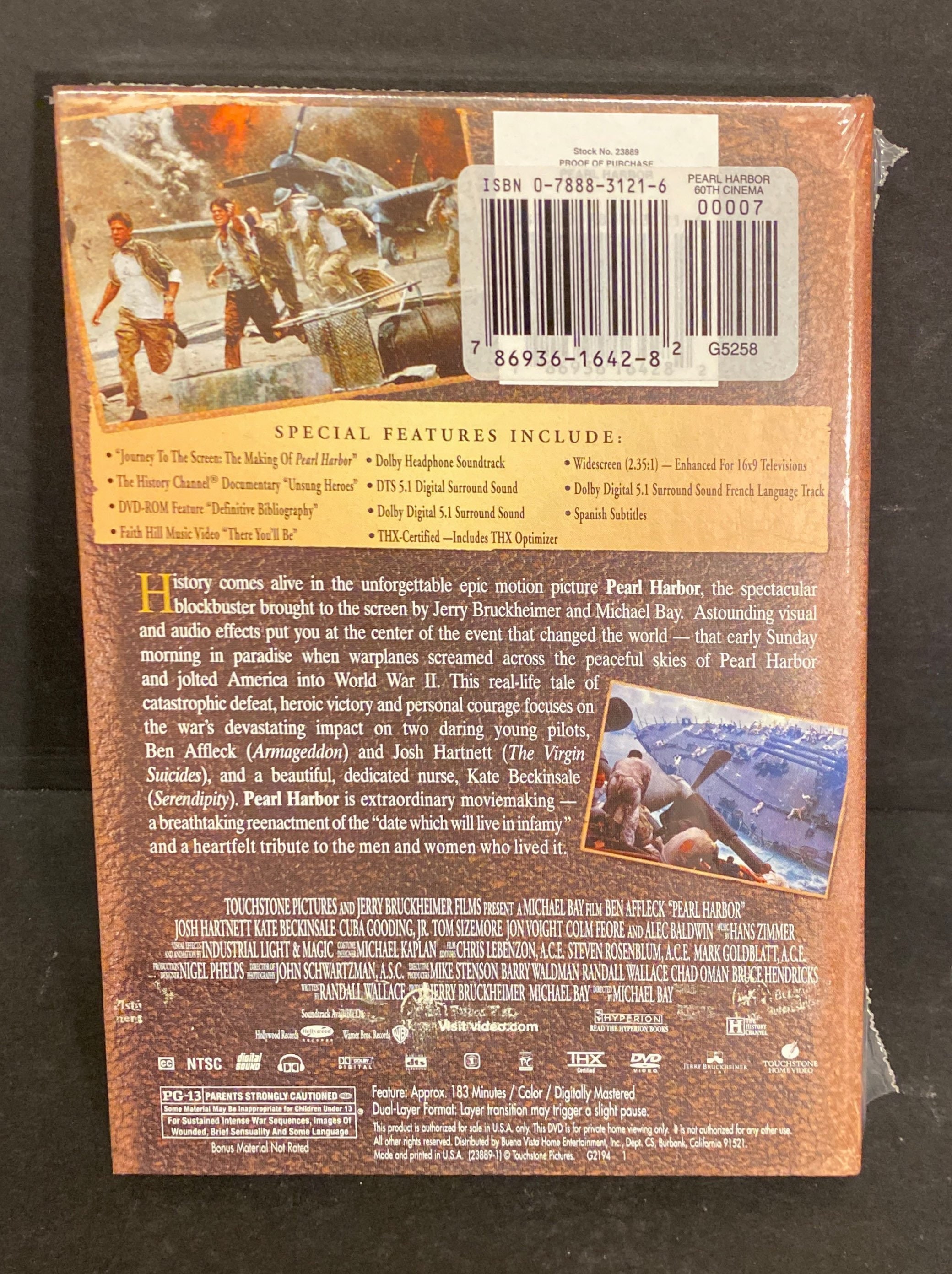 Collectible DVD PEARL HARBOR 60th Anniversary Commemorative