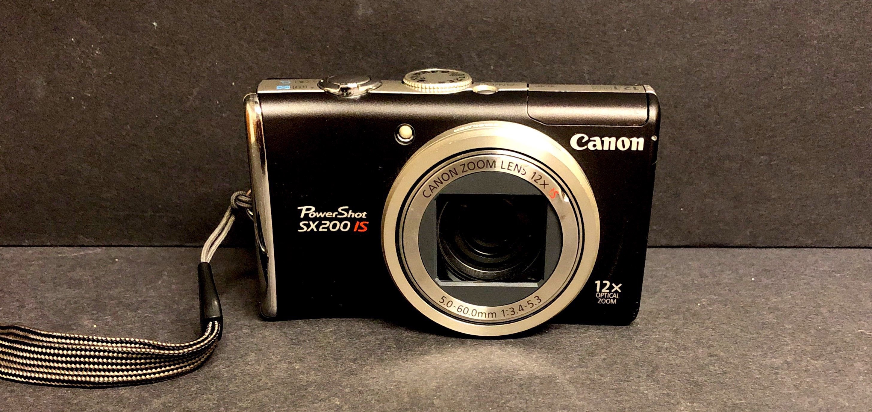 powershot sx200 is