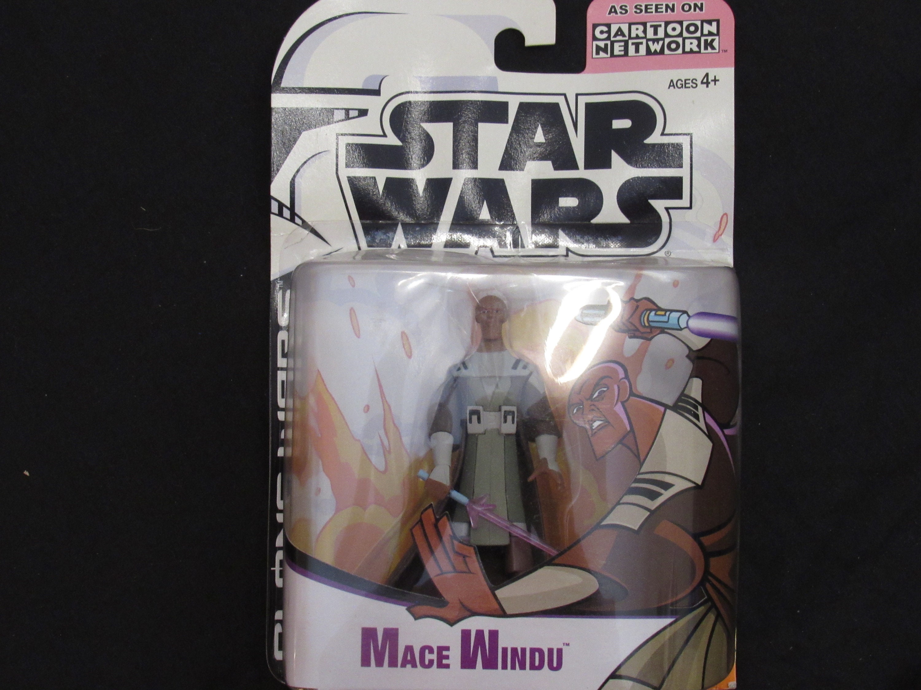 Collectible Star Wars Clone Wars Cartoon Network MACE WINDU - Etsy Australia Collectible Star Wars Clone Wars Cartoon Network MACE WINDU - Etsy Australia