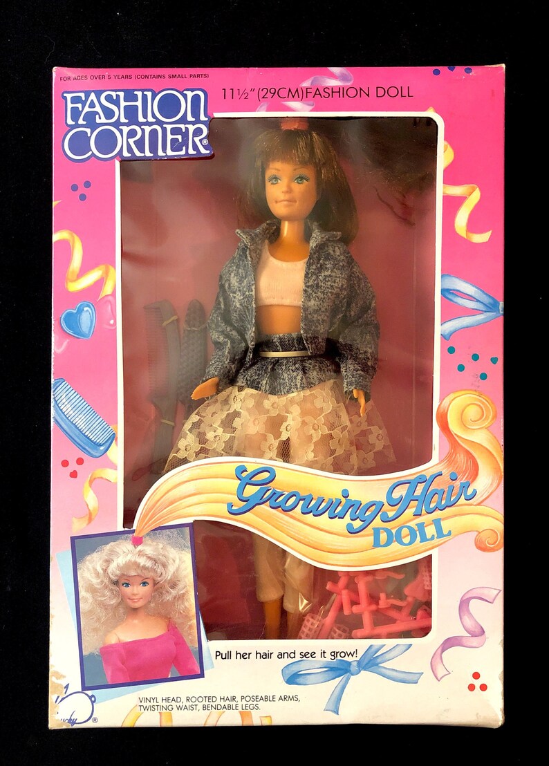 VINTAGE Rare Fashion Corner Growing Hair Doll.collect All Etsy Canada