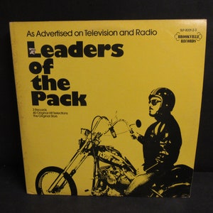 Vintage 12&quot; Various Artist LEADERS Of The PACK 40 Original Hits & Artists 3 Vinyls