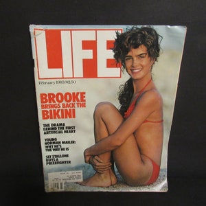 Vintage LIFE Magazine Feb 1983 BROOKE SHIELDS Norman Mailer Sly Stallone