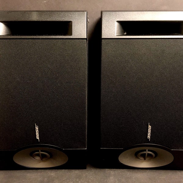 Bose 201 Series V Direct/Reflecting Stereo.Surround Speakers (Black) Very Nice!