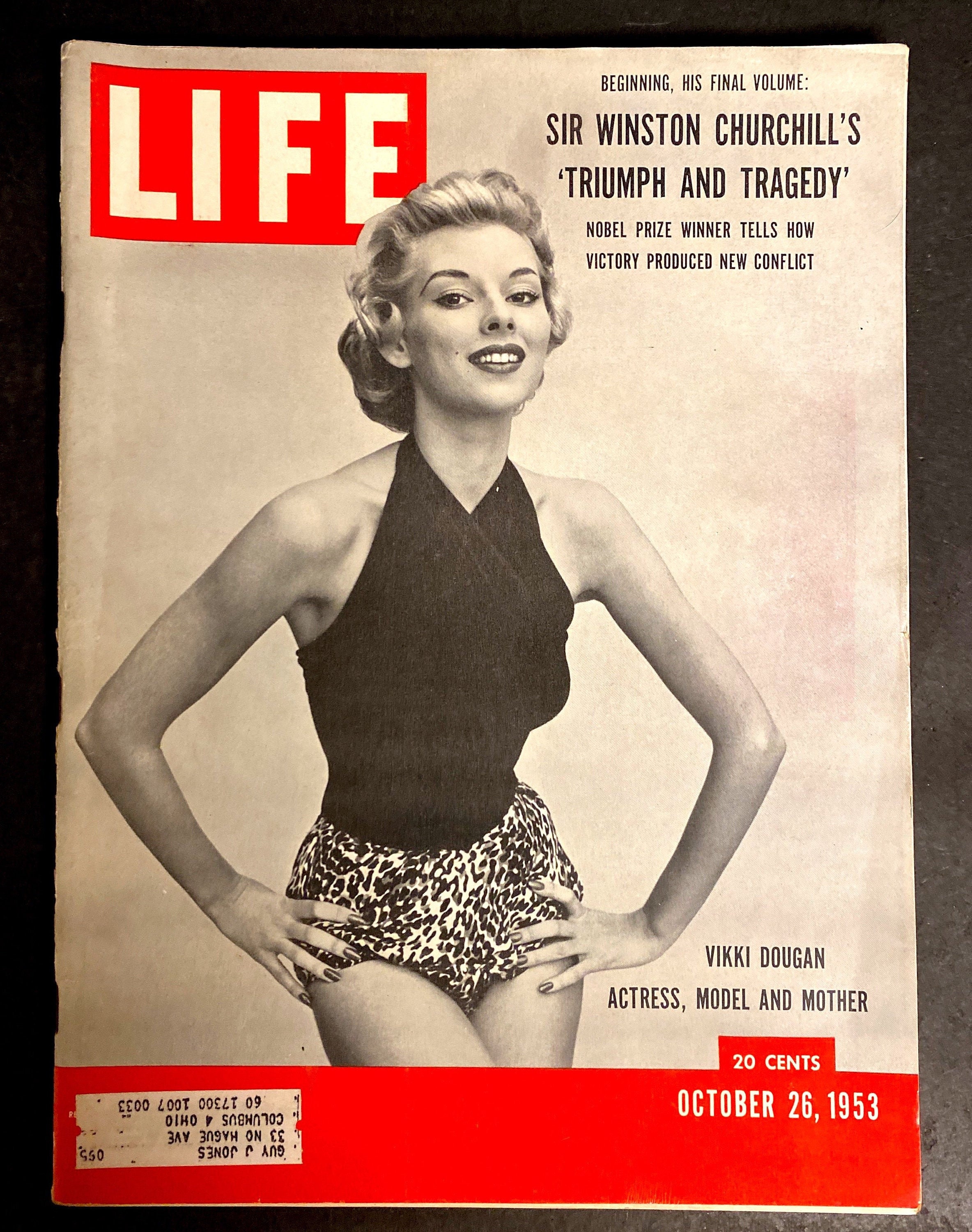 JULY 26, 1963 ISSUE LIFE MAGAZINE TUESDAY WELD ON COVER