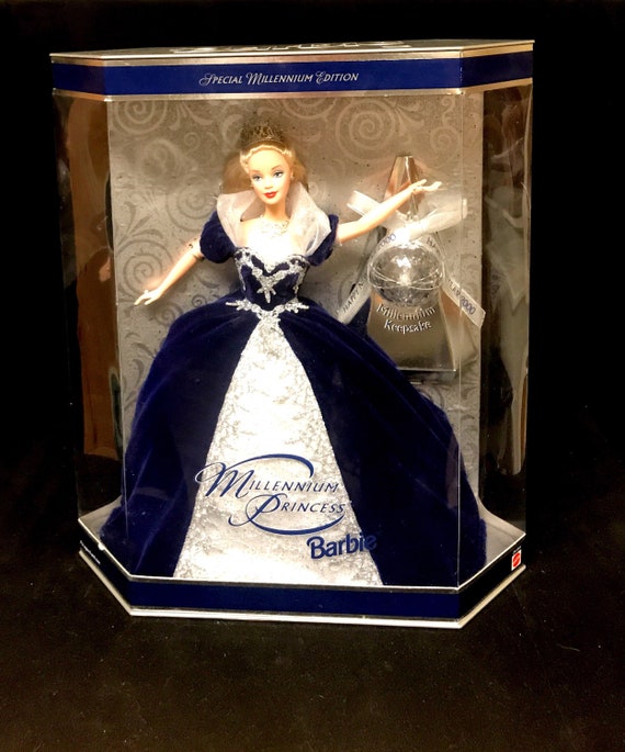 1999 millennium princess barbie value