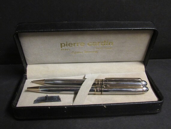 Vintage PIERRE CARDIN Pen and Pencil Set & Both Work Great - Etsy