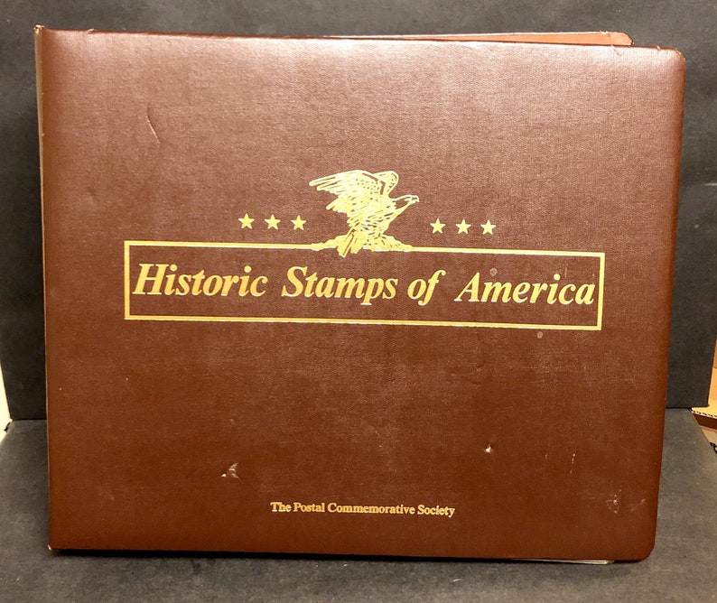 HISTORIC Stamps Of America Postal COMMEMORATIVE SOCIETY Etsy