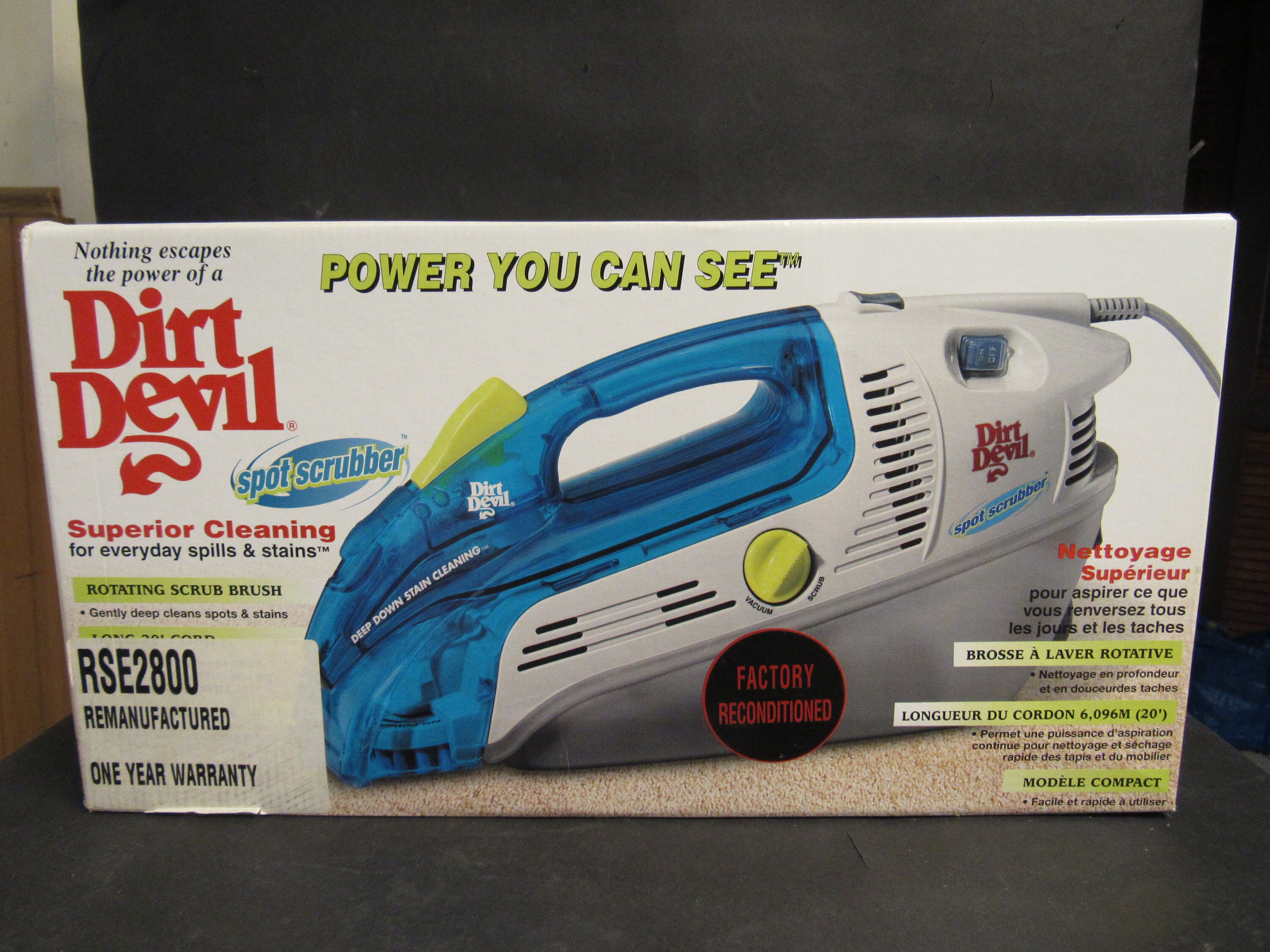 DIRT DEVIL Spot Scrubber Carpet Upholstery Shampooer Handheld Etsy
