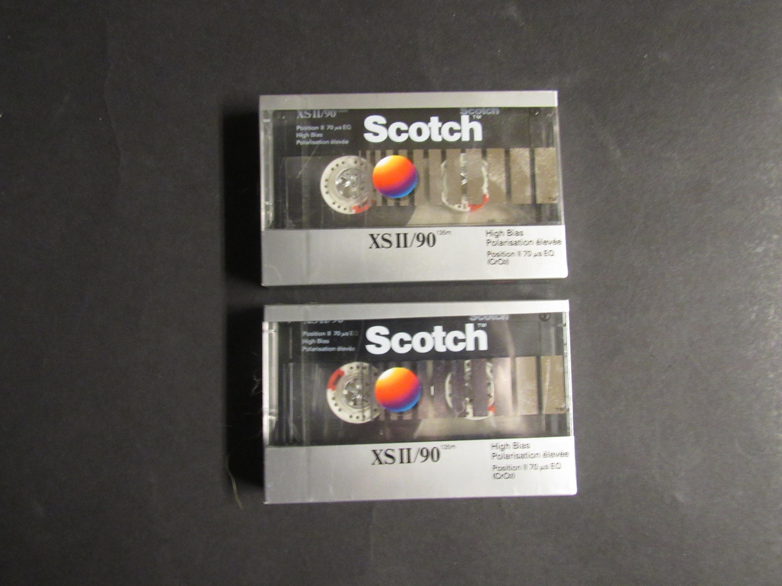 Scotch XSII High Bias Cassette Tape Scotch XSII High Bias Cassette Tape