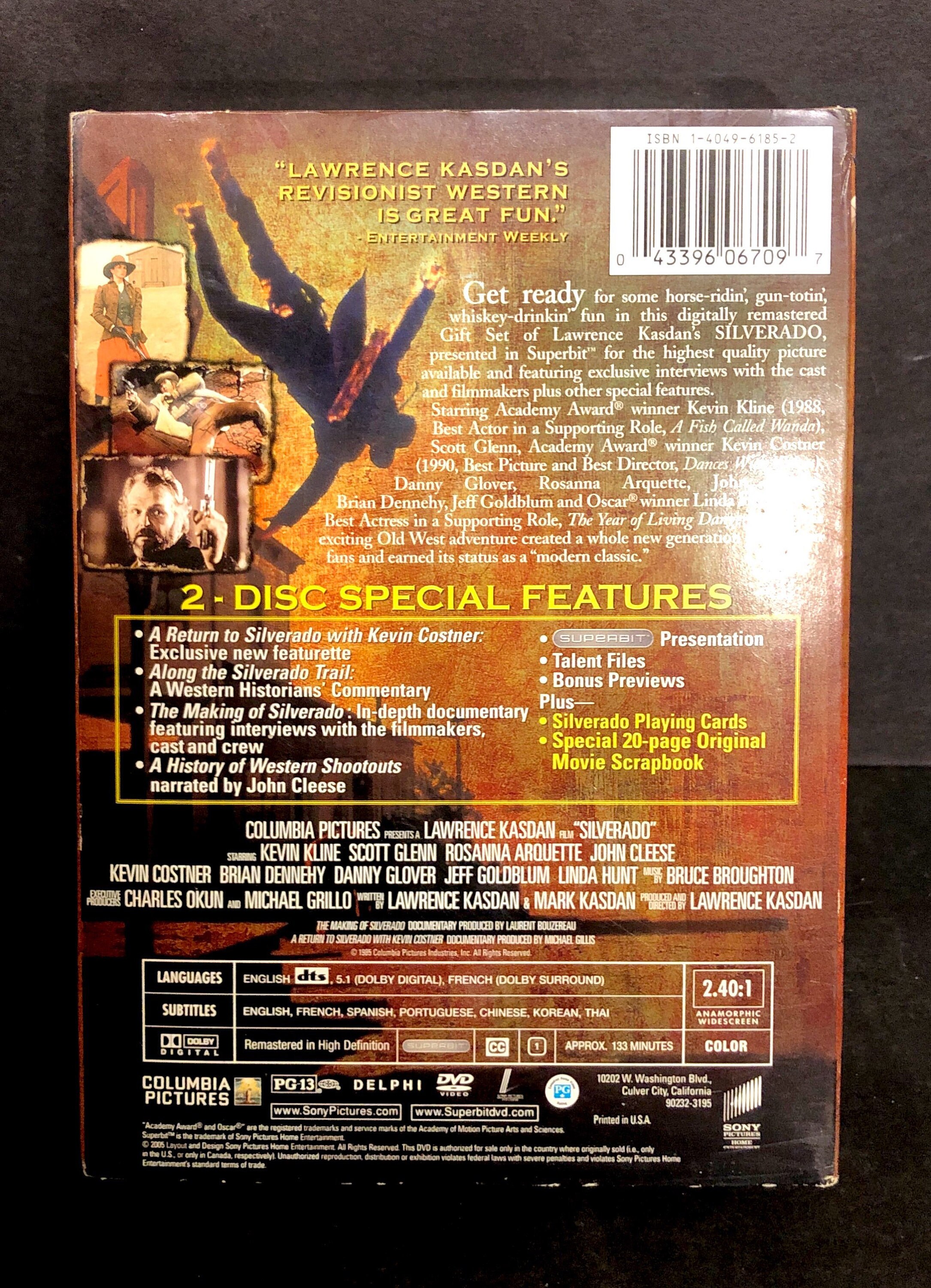 Silverado 2 Disc gift Set DVD Kevin Kline Danny Glover Kevin | Etsy Italia