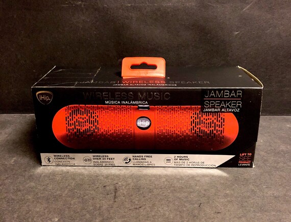 ihip bluetooth jambar speaker red
