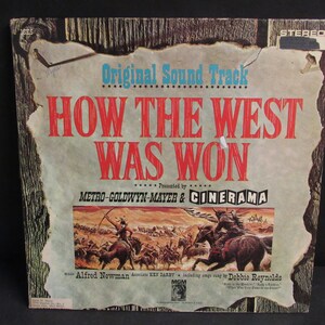 Vintage 12&quot; How The West Was WON Original Motion Picture Soundtrack