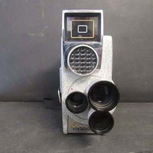 REVERE Electric Eye-Matic 8mm Camera Fully Automatic f/1.8 Lens System C-4