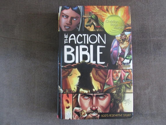 The Action Bible: God's Redemptive Story by Sergio Cariello, Hardcover