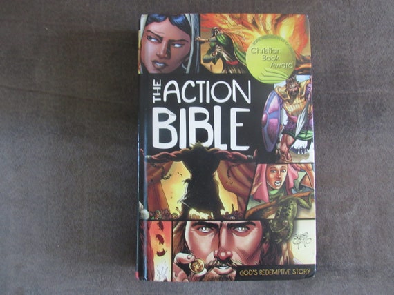 The Action Bible: God's Redemptive Story by Sergio Cariello, Hardcover