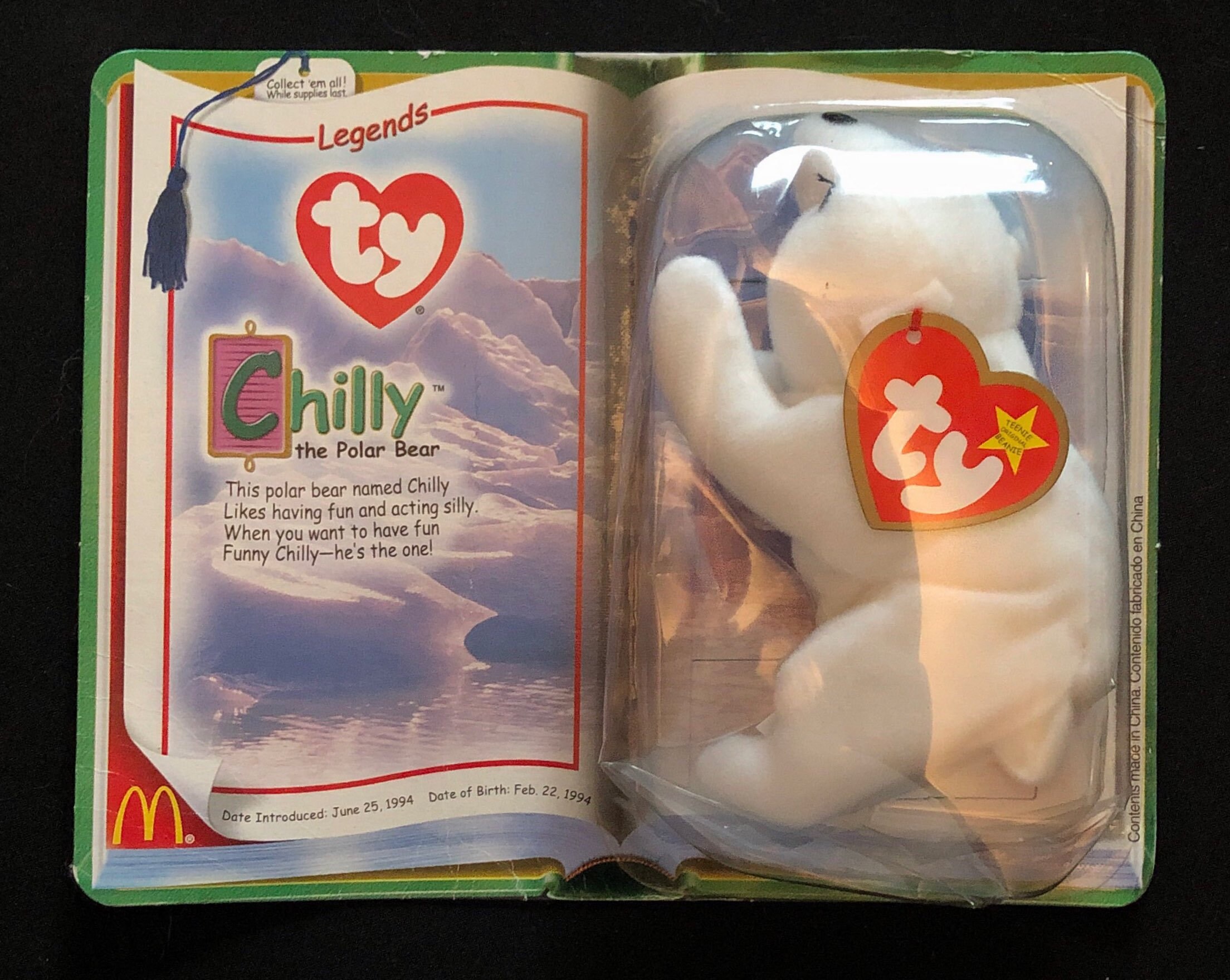 chilly beanie baby mcdonalds