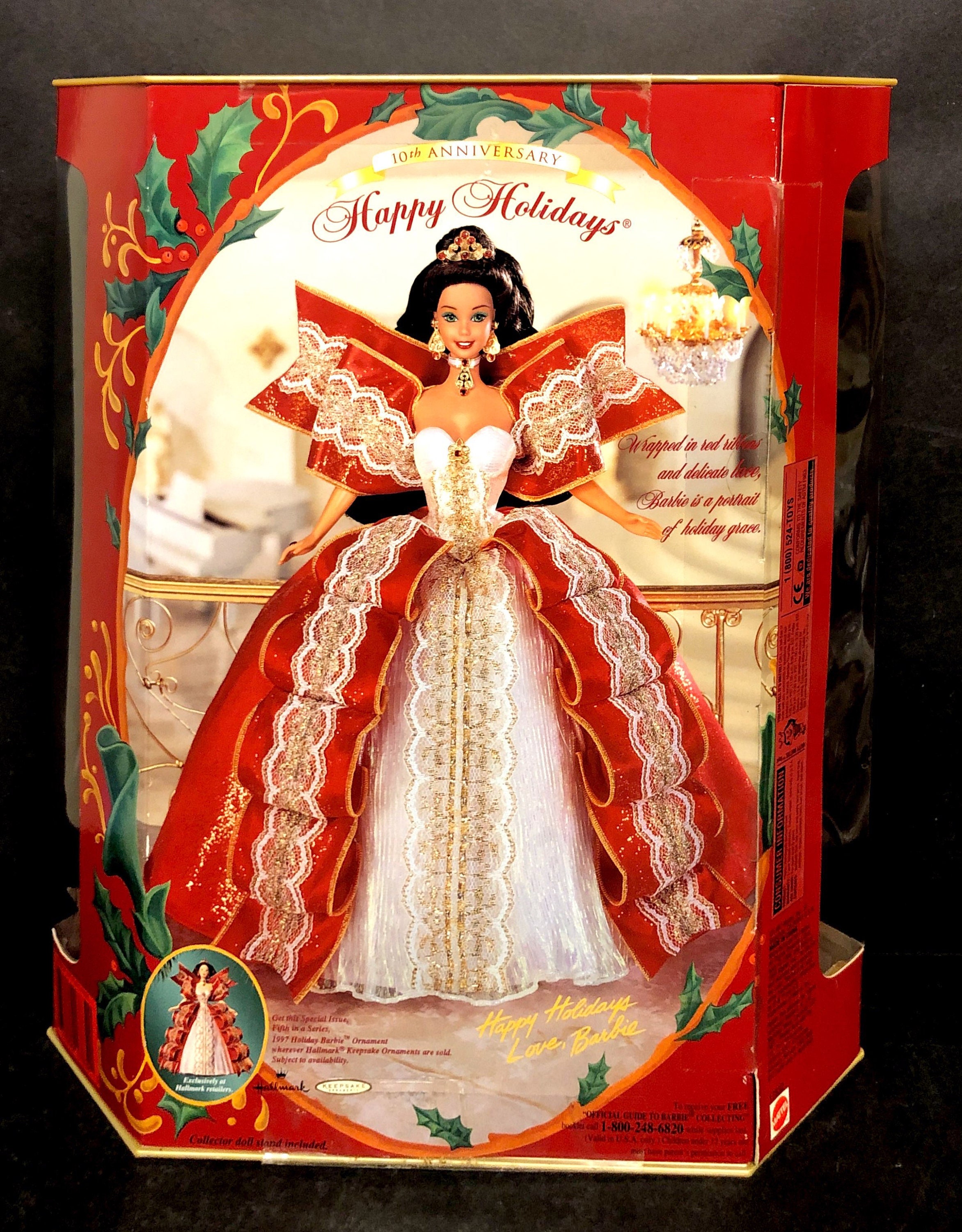 1997 10th hotsell anniversary holiday barbie