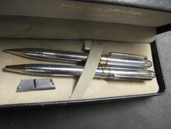Vintage PIERRE CARDIN Pen and Pencil Set & Both Work Great - Etsy