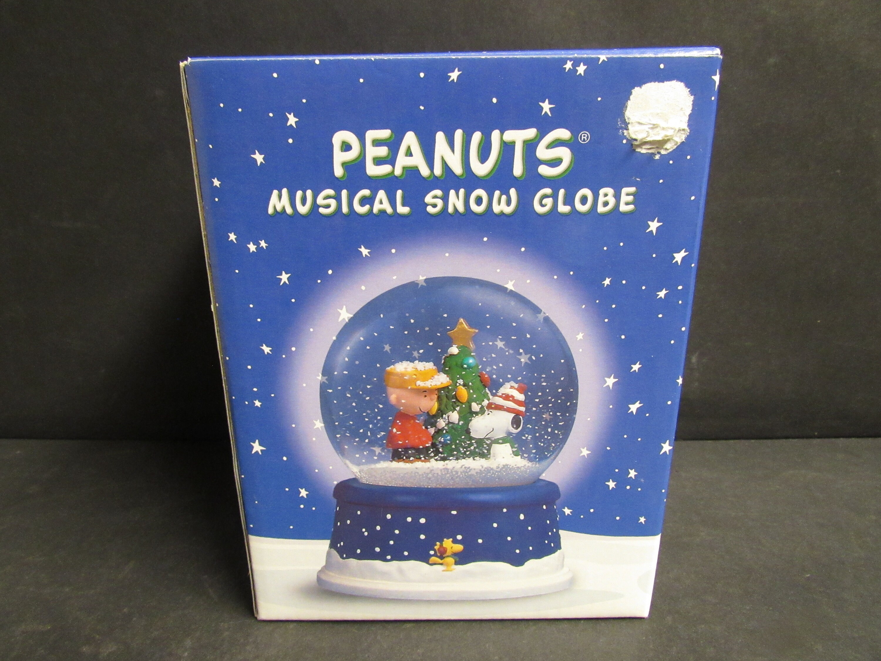 Vintage Hallmark Peanuts 50th Snow Globe Musical Charlie Brown Etsy