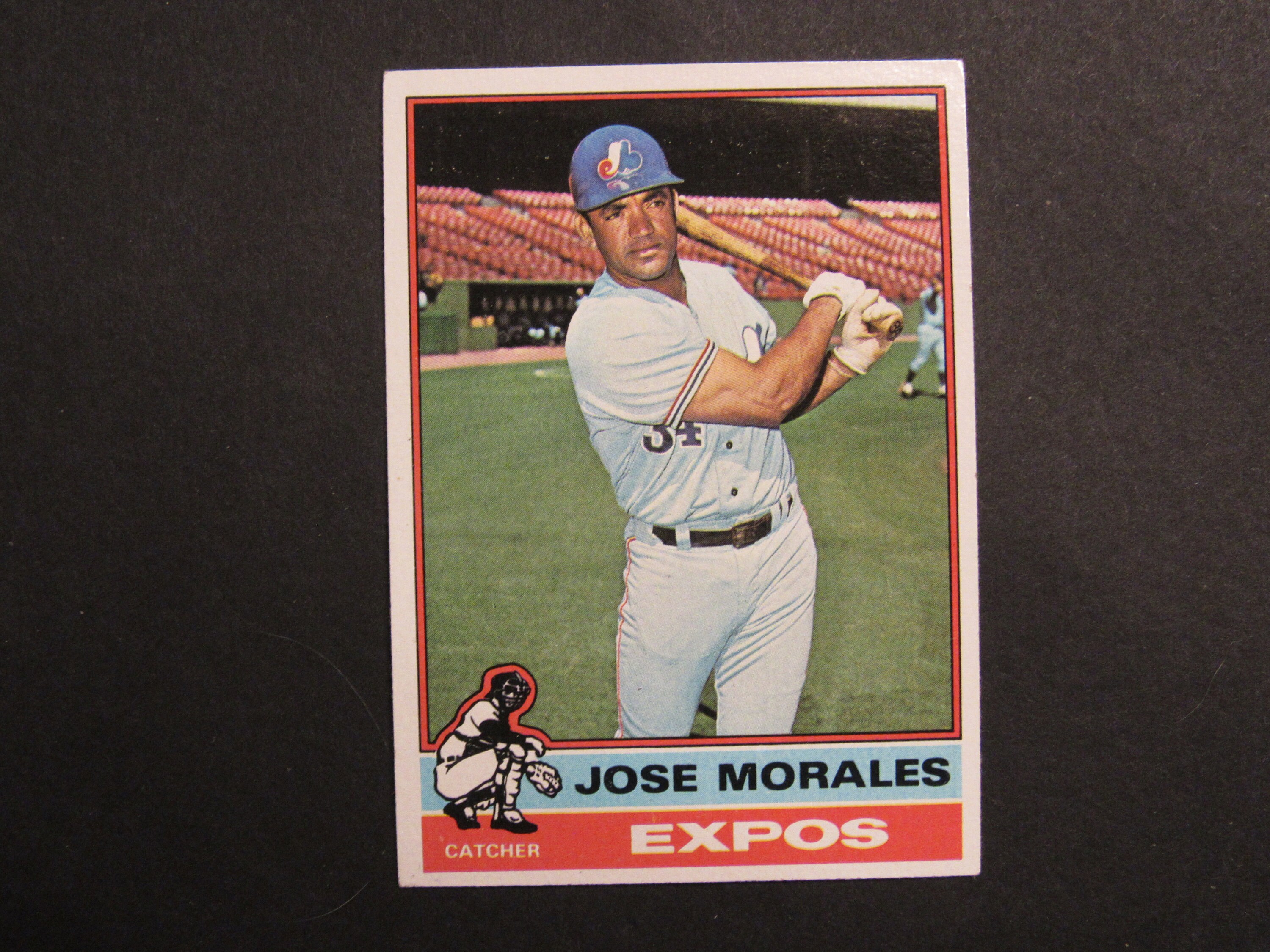 Vintage 1976 Topps 418 JOSE MORALES Montreal Expos Nice Etsy