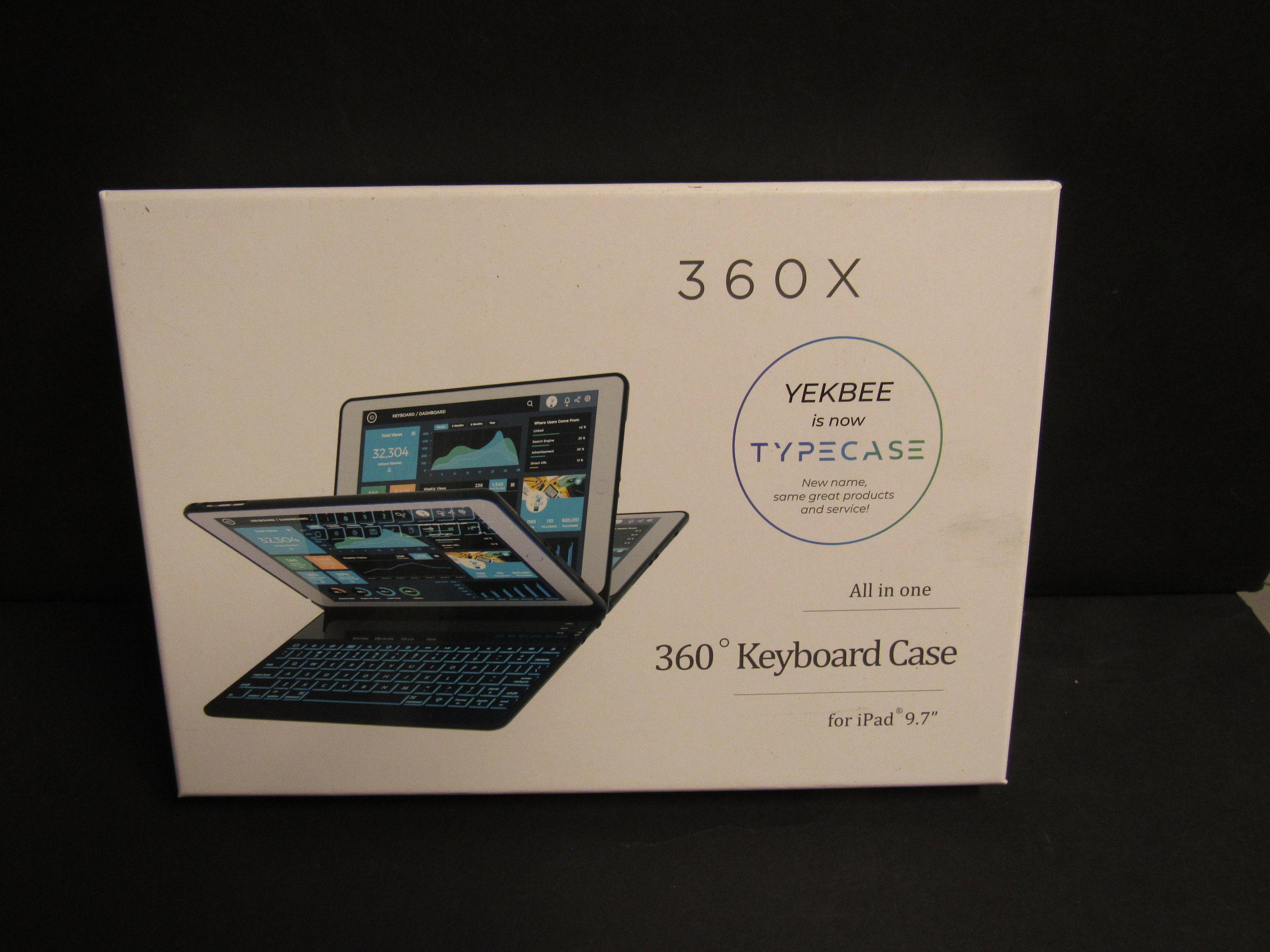 360 Degree 360x Ipad Keyboard Typecase 360x Keyboard Case For IPad