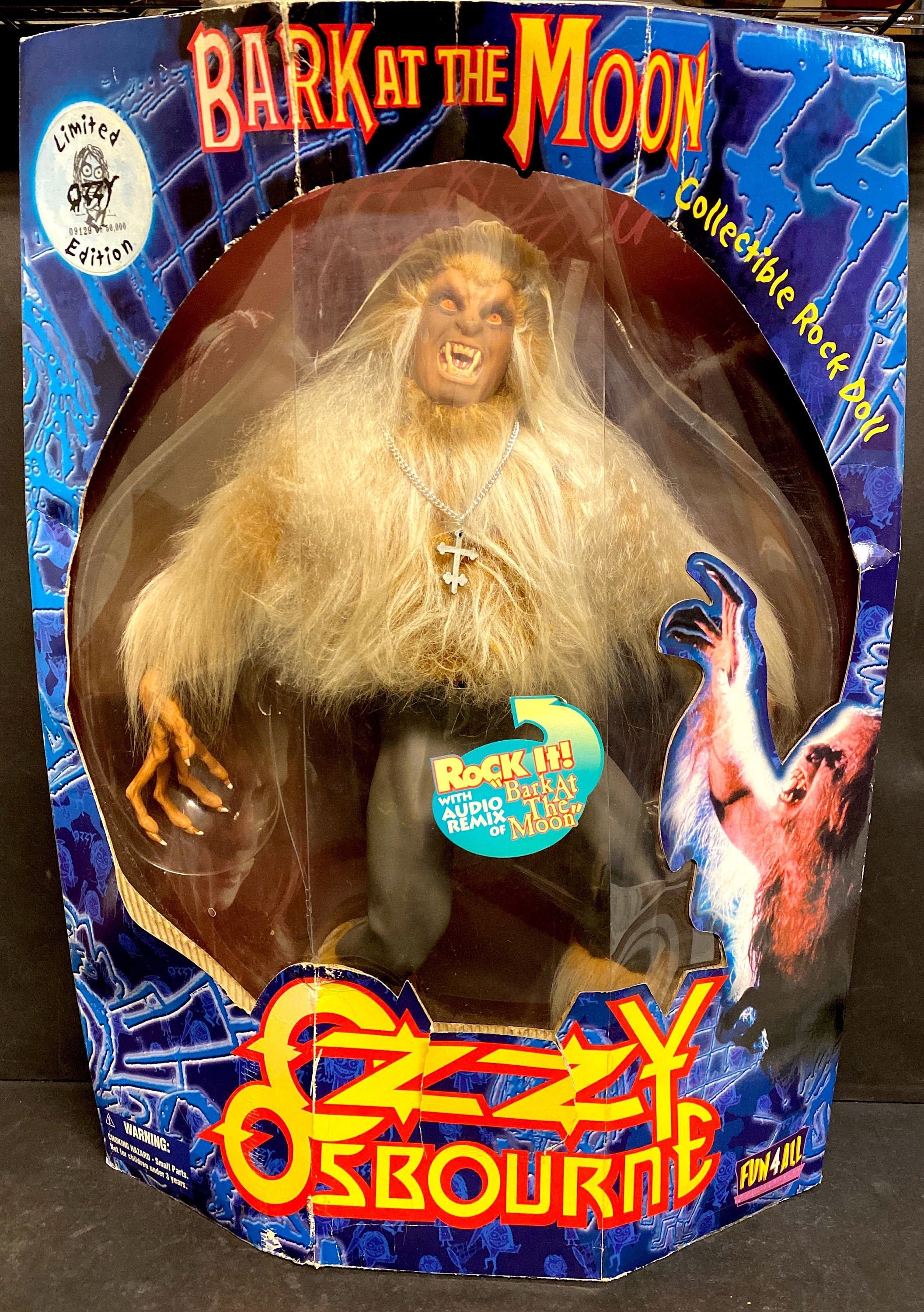 Vintage Rare OZZY OSBOURNE Bark at the Moon - Etsy 日本