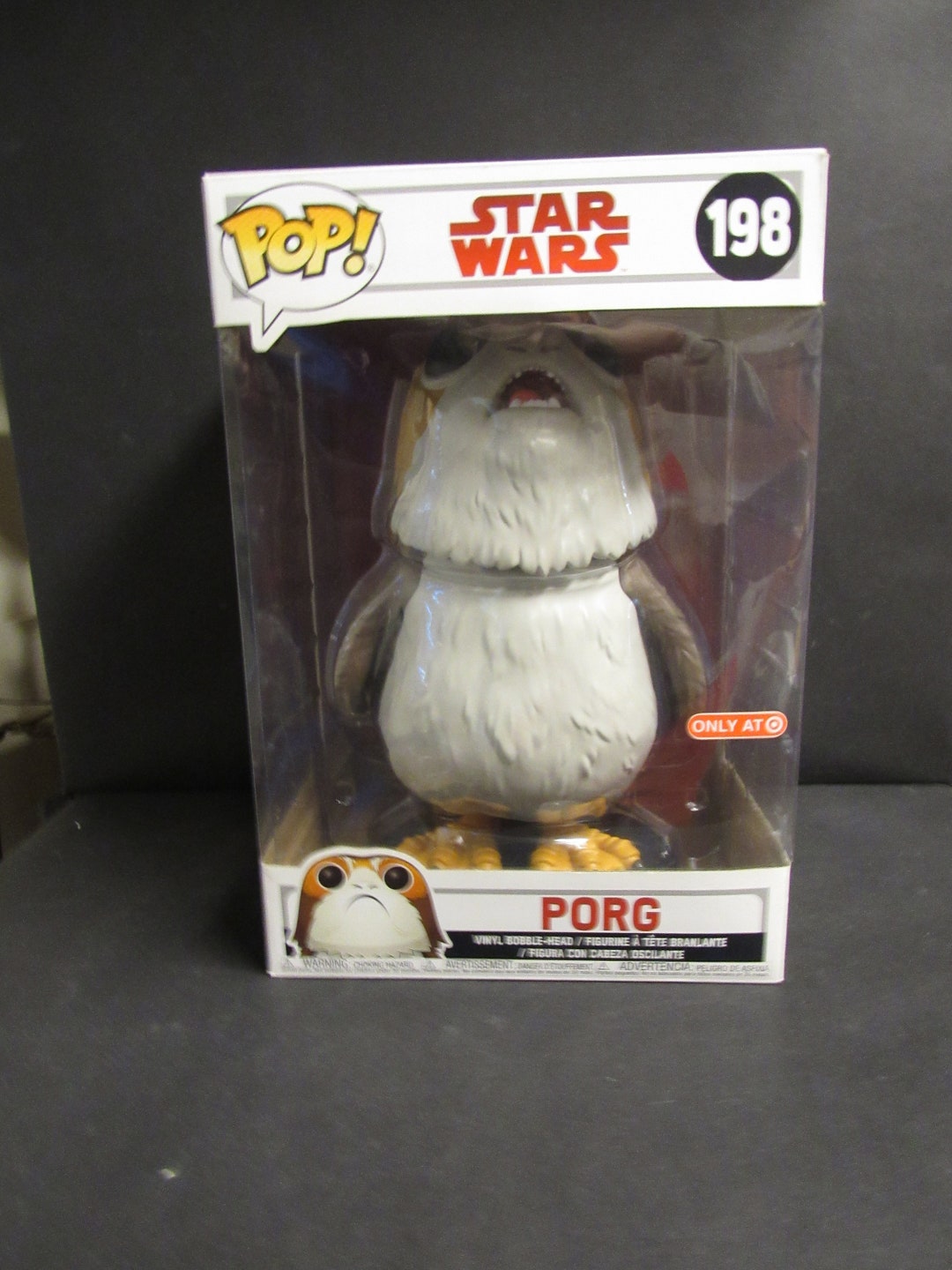 Funko Pop Star Wars PORG 10 Inch the Last Jedi Target Exclusive
