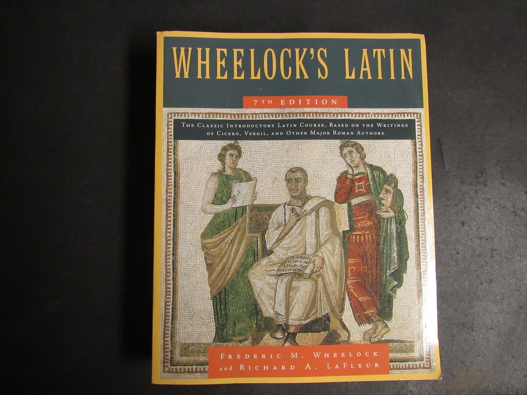 Collectible WHEELOCK'S LATIN 7th Edition Frederic M. Etsy