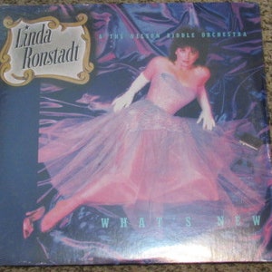 Vintage 1983 12&quot; LINDA RONSTADT &quot;What&#39;s New&quot; Pop Vinyl E1-60260 Factory SEALED!