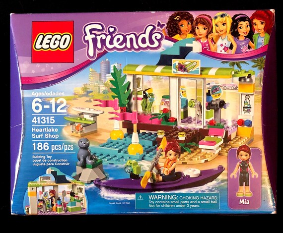 LEGO Friends Heartlake Surf Shop Building Set 41315 NEW NIB
