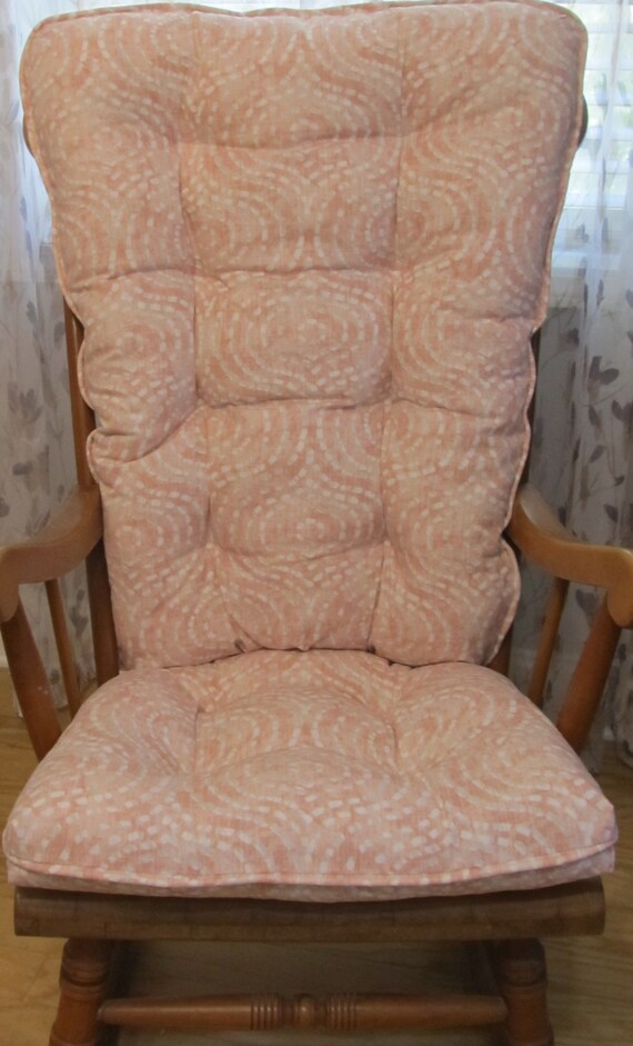 light pink rocking chair