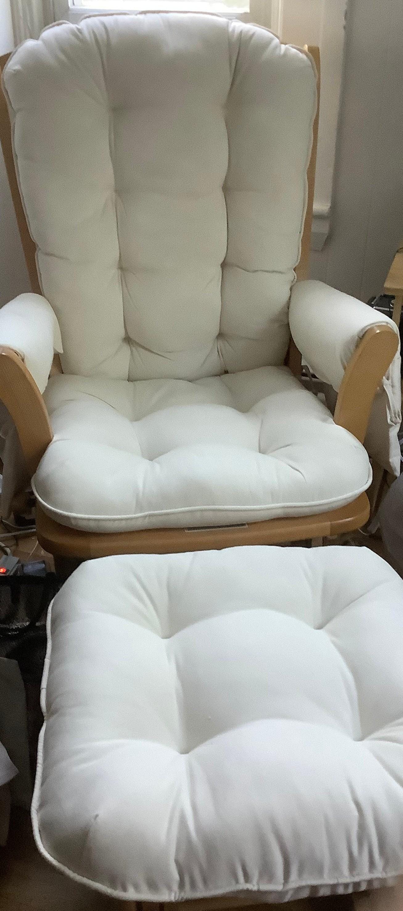 Dutailier Glider and Ottoman - Etsy