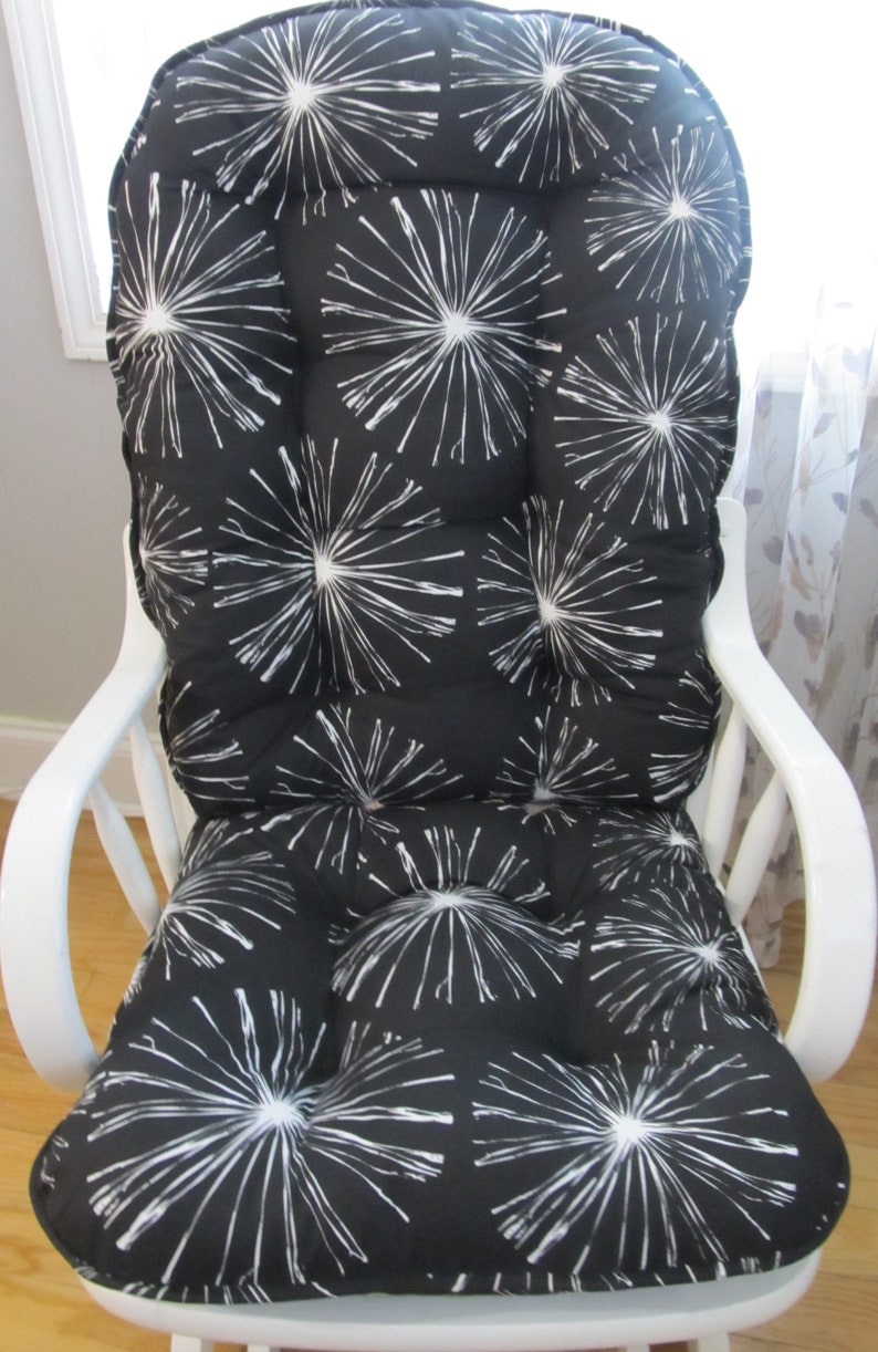 black rocker glider