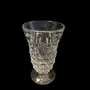Vintage Fostoria American Clear Glass Té helado