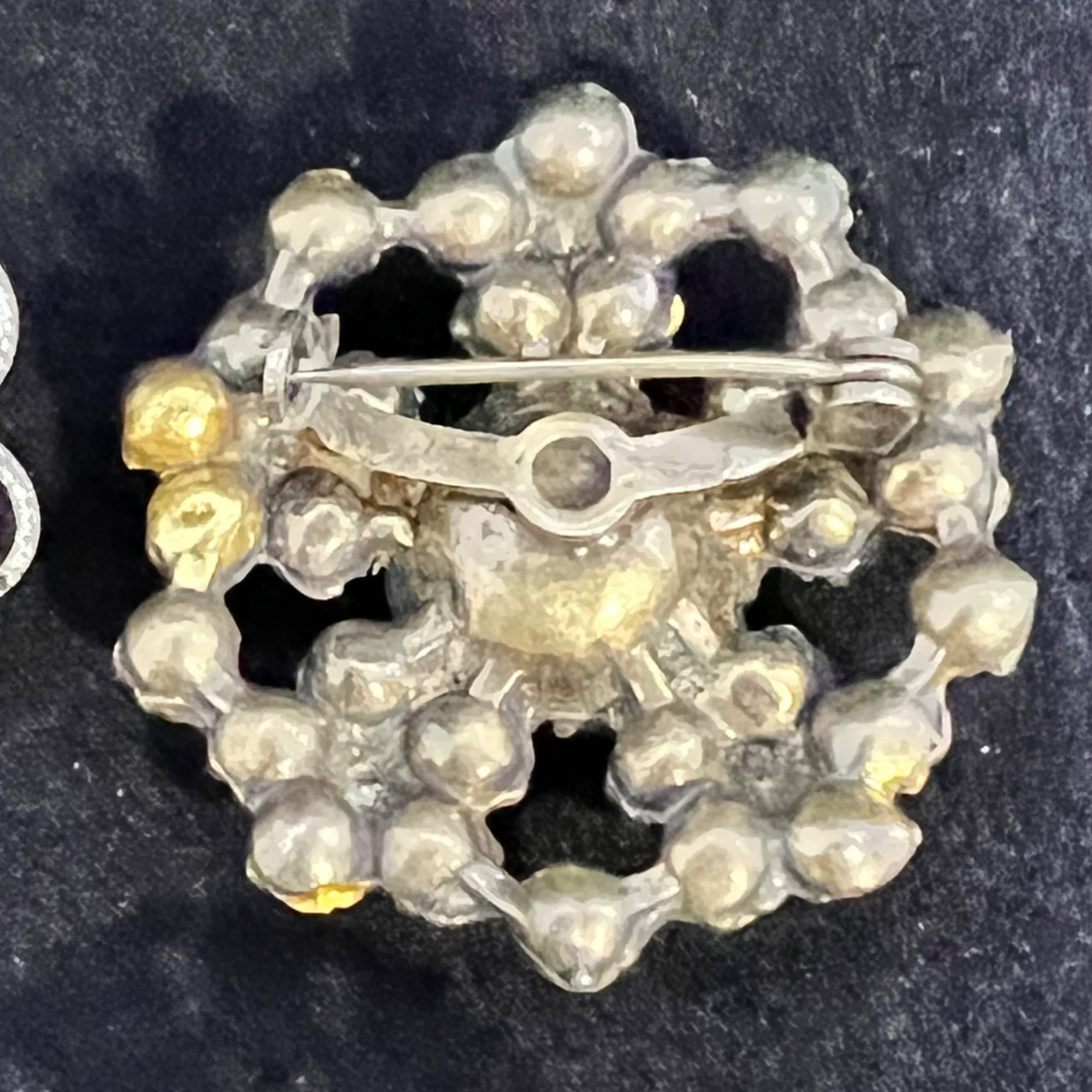 Lot De 5 Broches Vintage - Bijoux Anciens, Occasion