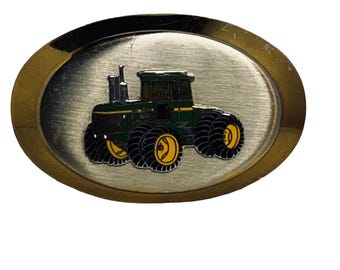 John Deere & Co Limited Edition 1986 Gold Tone Belt Buckles  display picture 1