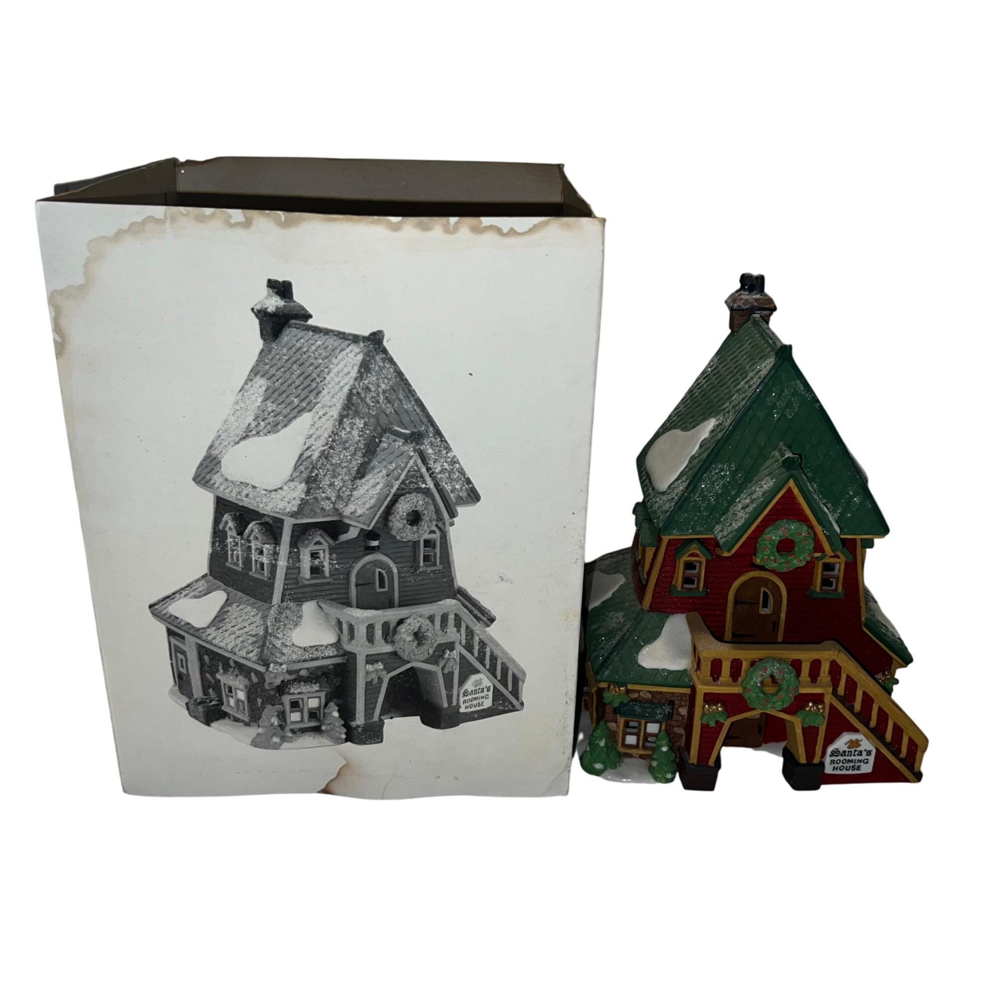 Dept 56 North Pole Village Santa's Rooming House #56386 - Etsy UK