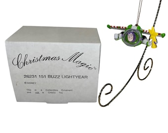 Vintage Disney Christmas Magic Toy Story -  Buzz Lightyear Ornament