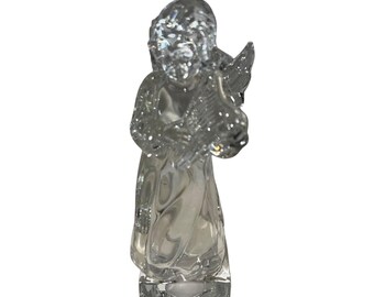 Mikasa Herald Collection Engel Spielen Harfe Voll Blei Kristall Figur