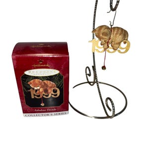 Hallmark Keepsake Ornament Fabulous Decade 10th In Series 1999